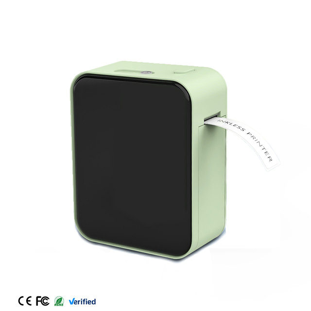 P15 Portable Wireless Label Manufacturing Machine Mini Printer, with Gap-Sensitive Thermal Label Paper Inventory