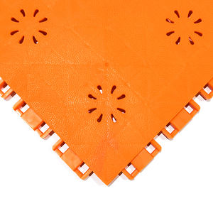 Suelo de Protección de Seguridad de Plástico, Superficie Antideslizante, Cancha de Tenis, Bajo Mantenimiento, Baldosas de Suelo Deportivo de Elastómero Termoplástico - Product Image 2