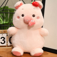 Pull-String Mignon Chiot Cochon et Capybara Poupée Nez Mobile Soulagement Du Stress Animal En Peluche Jouet