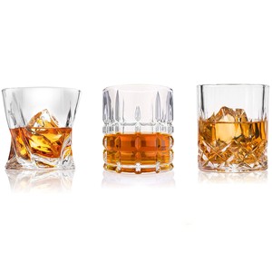 <span class=keywords><strong>Vetro</strong></span> di cristallo senza piombo con pietra di diamante tazza di <span class=keywords><strong>vetro</strong></span> di Whisky bicchierino tazza di liquore Whisky tazze di <span class=keywords><strong>vetro</strong></span> per bar ristorante - Product Image 6