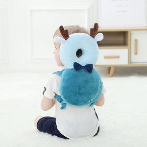 Almohadas Protectoras para <span class=keywords><strong>la</strong></span> <span class=keywords><strong>Cabeza</strong></span> de Bebés y Niños Pequeños, Transpirables, Suaves, <span class=keywords><strong>con</strong></span> Diseño de Abeja, para Evitar Caídas - Product Image 4