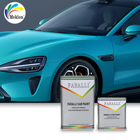 Meklon 2K High Glossy Car Refinish Clear Coat Liquide de pulvérisation de peinture automobile avec acrylique et résine pour la restauration de peinture automobile