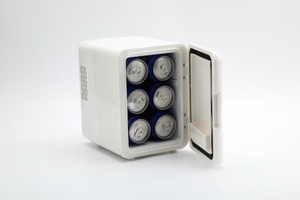 ثلاجة صغيرة كهروحرارية مدمجة 4 لتر مستحضرات تجميل محمولة ثلاجة هدية مثالية - Product Image 4