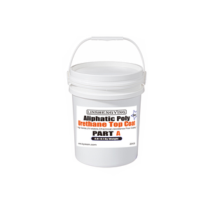 Recubrimiento de Uretano Alifático LSY de 3 Componentes, Acabado Satinado, Resistente a los Rayos UV y a los Productos Químicos, Recubrimiento Superior a Base de Agua para Pisos, Metal y Madera - Product Image 2