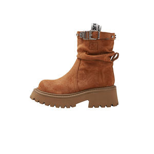 Botines de Mujer Más Vendidos Primavera 2026 Cómodos Casuales Transpirables Antideslizantes con Cordones Plataforma Gruesa de Moda - Product Image 5