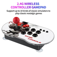 Console de jeu M9 64 Go 128 Go, TV domestique Mt6, M8 Plus avec deux manettes, câble HD, joystick PS1 avec 10 000 jeux