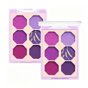 <span class=keywords><strong>Paleta</strong></span> <span class=keywords><strong>de</strong></span> Sombras <span class=keywords><strong>de</strong></span> Ojos Personalizada <span class=keywords><strong>de</strong></span> 6 <span class=keywords><strong>Colores</strong></span>, Brillante, Neón, Mate, con Brillo, en Tonos Rosa, Morado, <span class=keywords><strong>Azul</strong></span> y <span class=keywords><strong>Color</strong></span> Caramelo - Product Image 6