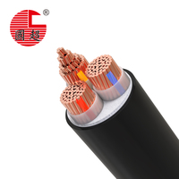 YJV-0.6/1KV 3-adriges flammhemmendes Kupferleiterkabel nach GB-Standard für den Außenbereich, alterungsbeständig, 10mm²-300mm² [Auf Lager]