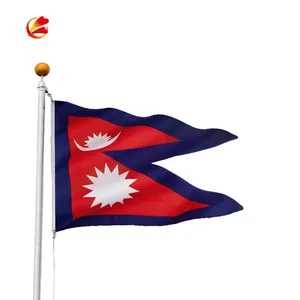 Nepal country national flag promotional advertising 3x5 ft custom flags all sport flag