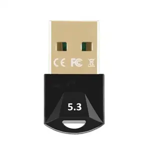 도매 드라이버 무료 MINI USB 5.3 BT 동글 송신기 수신기 무선 BT 어댑터 동글 PC 용
