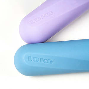 ZJFIT New Design Environmentally Friendly Silicone <b>Dumbbell</b> Suitable for Yoga Pilates Training Portable Fitness Accessories - Product Image 3