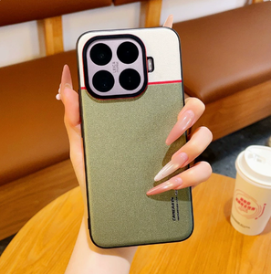 Funda para Teléfono Xiaomi 17T, Diseño de Tres Piezas en Dos Colores, para Xiaomi 17T Pro, 17 Max, 17, 15, 14, 13, <span class=keywords><strong>12</strong></span> Ultra, Minimalista, de Cuero Liso - Product Image 1