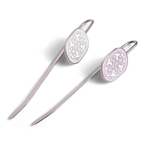 Marcapáginas 3D Único de Alta Calidad para Regalo Promocional, Marcapáginas de Metal Plateado con Esmalte Duro y Suave Personalizado - Product Image 6