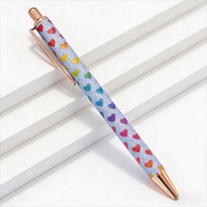 Gold Powder Promotion Luxury Metal Ballpoint <b>Pen</b> with logo High Quality Signature <b>Pen</b> Custom <b>Pen</b> Suitable for Corporate Events - Product Image 2