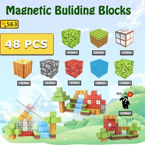 2025 vendita calda divertente apprendimento costruzione Set alla rinfusa e Dropshipping supporto giocoso Puzzle blocco magnetico per bambini oltre 3 - Product Image 6