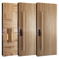 Chine Top Usine Personnalisation Moderne Sécurité Maison Portes Extérieures Pivot En Bois Massif Portes pour Maison Entrée Avant Portes Extérieures