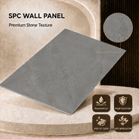 Panneau mural moderne en PVC imperméable et ignifuge avec garantie de 3 ans pour la décoration murale des appartements, des salles de divertissement et des salles de bain