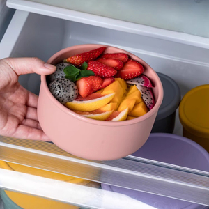 Bán Hàng Nóng 700Ml Silicone Kín Hộp Ăn Trưa Cấp Thực Phẩm Silicone Thông Tư Hộp Ăn Trưa Thực Phẩm Cầm Tay Trái Cây Giữ Tươi Container - Product Image 4