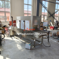 Machine à épiler les surfaces de viande, machine à brûler à la flamme de gaz pour les pattes de porc et les têtes de porc