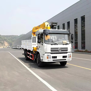 Dongfeng 4x2 Left Hand Drive 10 Ton Straight Arm <strong>Crane</strong> <strong>Truck</strong> - Product Image 1