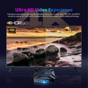 X96 M300 Amlogic s905x5m Android 14 Quad Core Set Top TV Hộp 4/32GB 2.4 Gam 5 gam Wifi 4K Android TV hộp - Product Image 6