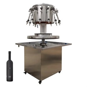 Machine de remplissage semi-automatique pour bouteilles en verre, pour ligne de production de bière, vin et lait de raisin - Fabriquée avec une machine de remplissage pour emballages en plastique - Product Image 1