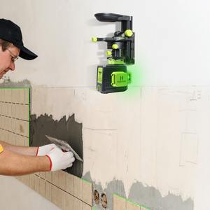 Nivel Láser Rotatorio Huepar Alemania <span class=keywords><strong>B03CG</strong></span> con Estuche Rígido, Modo de Pulso para Exteriores y 12 Líneas Verdes 3D - Product Image 2