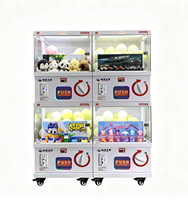 Machine de distribution de capsules commerciale personnalisable OEM/ODM, support usine d'origine, en plastique et métal, avec interface espagnole et anglaise