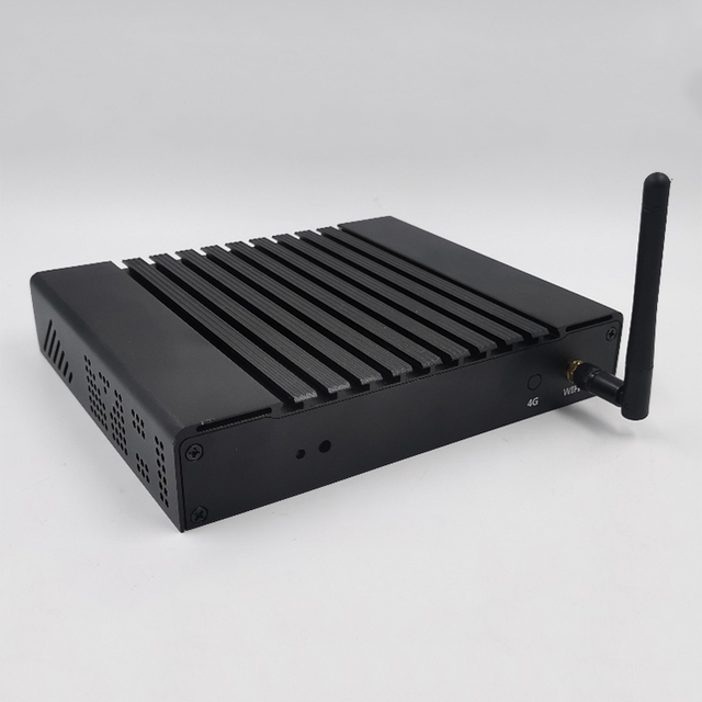 Black Smart Player Display Box for Advertising Digital Signage Machine Aluminum Alloy Player