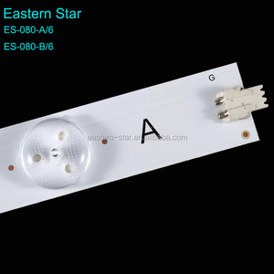 Bande lumineuse LED ES-080 LB49002 V1/V0 49D1000/C1000 LB-C490F13-E2 pour rétroéclairage <span class=keywords><strong>TV</strong></span> SNOWA LED49C1000N, lot de 10 pièces - Product Image 6