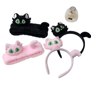 2024 Nieuwe 3d Kat Spa Hoofdband Sweet Facial Hair Tie Make-Up Hoofdbanden Voor Vrouwen En Meisjes Gezicht Wassen Hoofd Wraps - Product Image 1