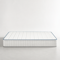 Matelas Hybride à Ressorts Ensachés Compressé Sous Vide, Emballé en Rouleau, Tailles King et Queen, Meubles de Chambre, Logo Personnalisé - Vente Chaude