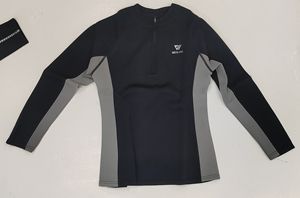 Camicia da donna per <span class=keywords><strong>Sauna</strong></span> giacca in Neoprene giacca a manica lunga per allenamento per il corpo <span class=keywords><strong>dimagrante</strong></span> <span class=keywords><strong>tuta</strong></span> da allenamento W975 - Product Image 6