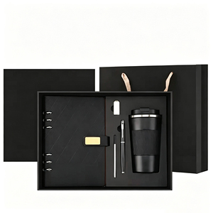 Regalos Promocionales IStapromo, Juego de Cuaderno Premium Personalizado de Estilo Moderno y Duradero con Bolígrafo y Botella, Artículo de Regalo Promocional Impreso - Product Image 1