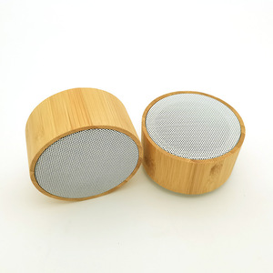 Gỗ không dây BT Loa tre gỗ hạt Loa loại Thẻ quà tặng kỹ thuật số điện tử mini xách tay âm thanh Loa hộp - Product Image 3