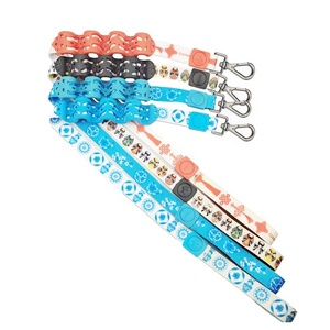 Best Quality Buffer <strong>Heat</strong> Transfer <strong>Print</strong> Custom Pattern <strong>Dog</strong> <strong>Leash</strong> Anti-choke <strong>Dog</strong> <strong>Leash</strong> for Pet - Product Image 1