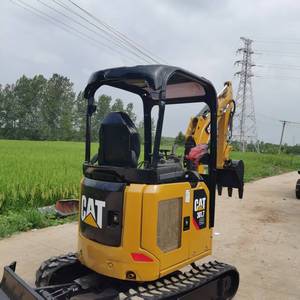 1.8 Ton Used Mini Excavator CAT 301.7 Good Condition For Sale Second Hand Small Digger Machine 301.7CR Stock - Product Image 2
