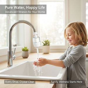 Filtre <span class=keywords><strong>à</strong></span> eau pour <span class=keywords><strong>robinet</strong></span> rond, purificateur d'eau pour <span class=keywords><strong>robinet</strong></span> <span class=keywords><strong>à</strong></span> trois modes, blanc, filtre pour <span class=keywords><strong>robinet</strong></span> d'évier de cuisine et de salle de bain, nouveauté 2026 - Product Image 4