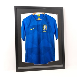 2024 New B&amp;C ART 70*90cm Multi-functional Customizable Wood Shadow Box Sport Jersey <strong>Frame</strong> for Basketball Football Baseball - Product Image 1