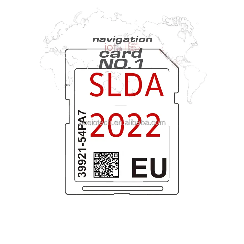 Ultima scheda di navigazione SD SLDA 2022 SD Card Sat Nav Update Cover All Europe per Suzuki GPS