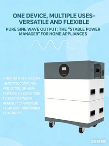 Complete Hybrid Setup <b>Solar</b> <b>Panel</b> <b>Kit</b> for Home Power System with Lithium-ion <b>Battery</b> 15KW Hybrid <b>Solar</b> System - Product Image 3