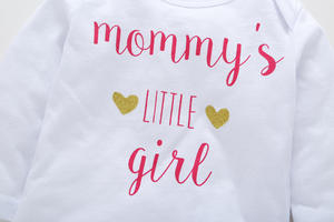 Ropa Infantil al por Mayor, Trajes de Algodón para Bebés Niñas de Corea con Lindos Pantalones de China - Product Image 4