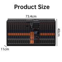 Console de mixage audio professionnelle série TX, 4 groupes, 4 bus, processeur d'effets DSP double pour les concerts d'église