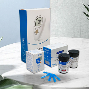 Moniteur <span class=keywords><strong>de</strong></span> glycémie CE haute précision pour diabétiques, portable, utilisation domestique, test <span class=keywords><strong>de</strong></span> glycémie en une seule étape, vente en gros - Product Image 2
