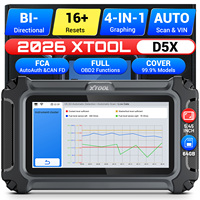 XTOOL D5X – Scanner de diagnostic automobile universel avec mises à jour gratuites à vie, test actif et 16+ fonctions de réinitialisation