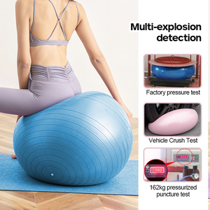 Logo OEM <span class=keywords><strong>de</strong></span> marque privée Sports personnalisés 55cm 65cm 95cm <span class=keywords><strong>Ballon</strong></span> <span class=keywords><strong>de</strong></span> yoga en PVC <span class=keywords><strong>avec</strong></span> pompe - Product Image 5