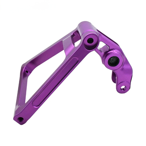 Bras oscillant de suspension <span class=keywords><strong>arrière</strong></span> en aluminium CNC 7075 avec roulements à billes, anodisé rouge, remplacement pour Sur-Ron Light Bee X S - Product Image 4
