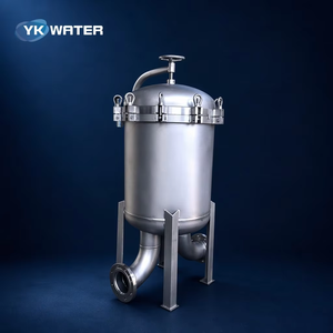Carcasa de Filtro de Agua de Acero Inoxidable OEM SUS304 316L, Simple <span class=keywords><strong>o</strong></span> Múltiple, con Entrada y Salida Inferiores - Product Image 1