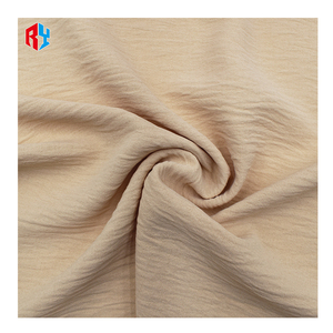 Tissu en crêpe de Ceylan doux et respirant de qualité supérieure, 100% polyester, tissu froissé pour abaya, pour robe - Product Image 1