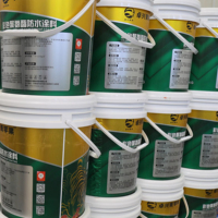 Revêtement d'étanchéité en polyuréthane pour la réparation des fuites, respectueux de l'environnement, garantie 5 ans, revêtement liquide pour les toits et les murs en béton et en métal